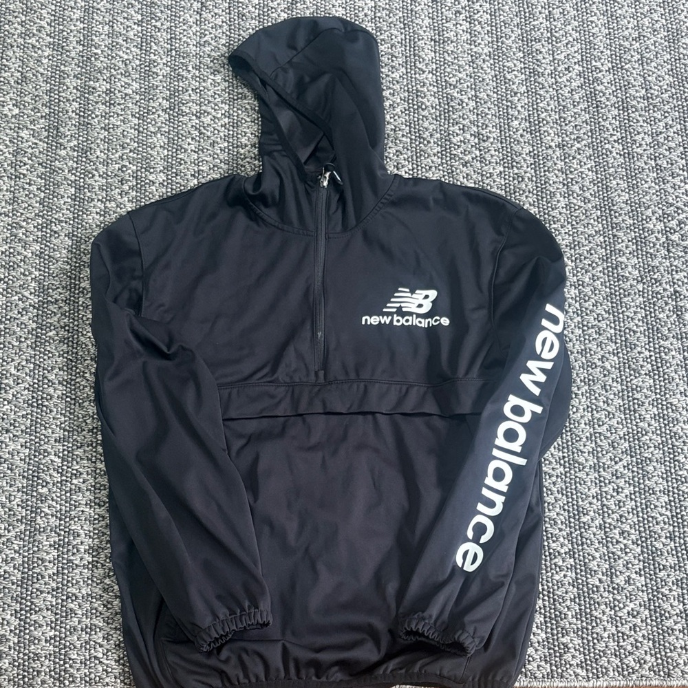 New Balance Black Pullover Jacket - image 1